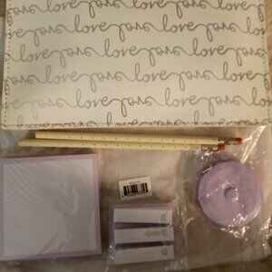 Kate Spade love pencil pouch